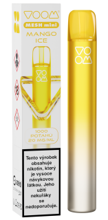 Elektronická cigareta - Voom Mesh Mini 1000 Mango ice 20mg